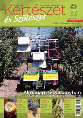 Kertészet és Szőlészet 2024/33. - 2024.08.14.