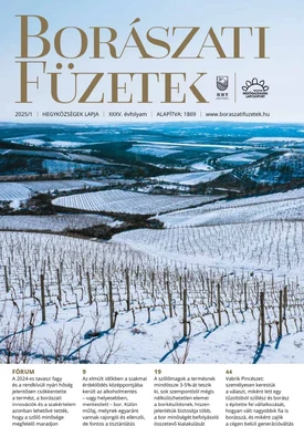 Borászati Füzetek 2025/1 - 2025.01.30.