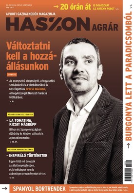 Haszon Agrár magazin 2025/9 - 2025.09.16.