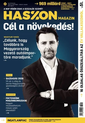 Haszon magazin 2025/december - 2026/január - 2025.12.18.