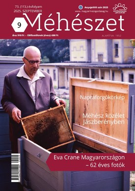 Méhészet 2025. szeptember - 2025.09.03.