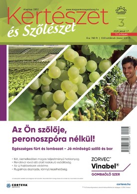 Kertészet és Szőlészet 2024/3. - 2024.01.17.