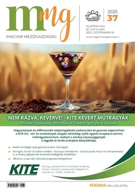 Magyar Mezőgazdaság 2025/37 - 2025.09.10.