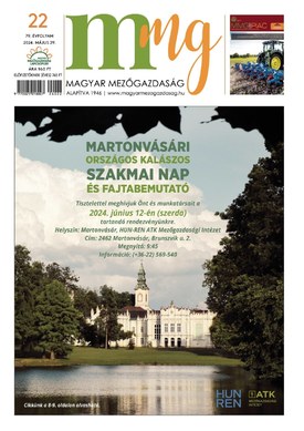 Magyar Mezőgazdaság 2024/22. - 2024.05.29.