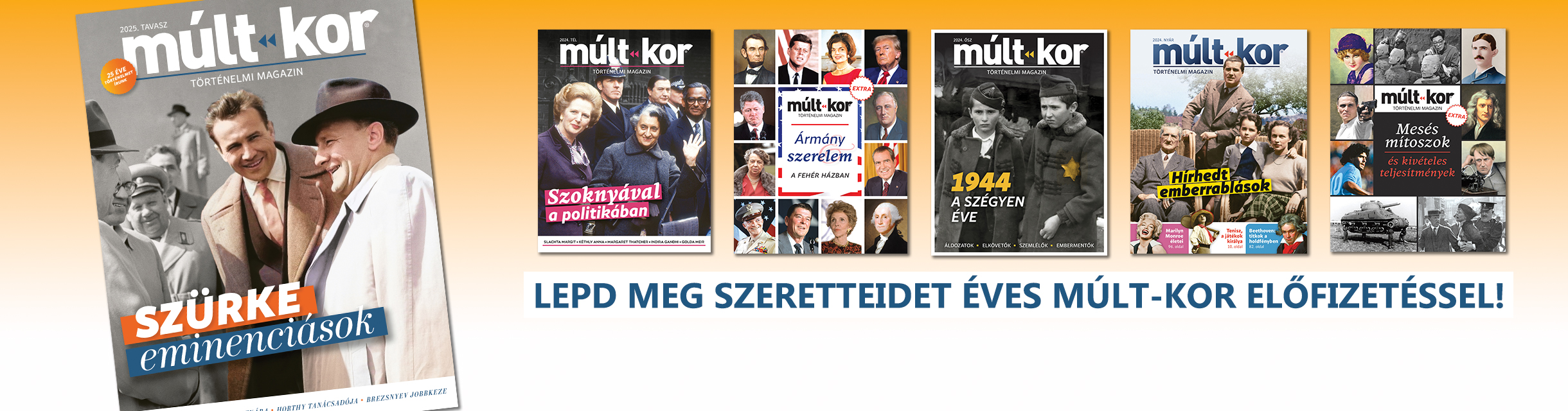 25 tavasz előfizetés