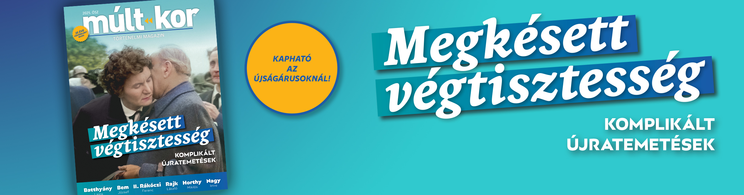 25 ősz előfizetés