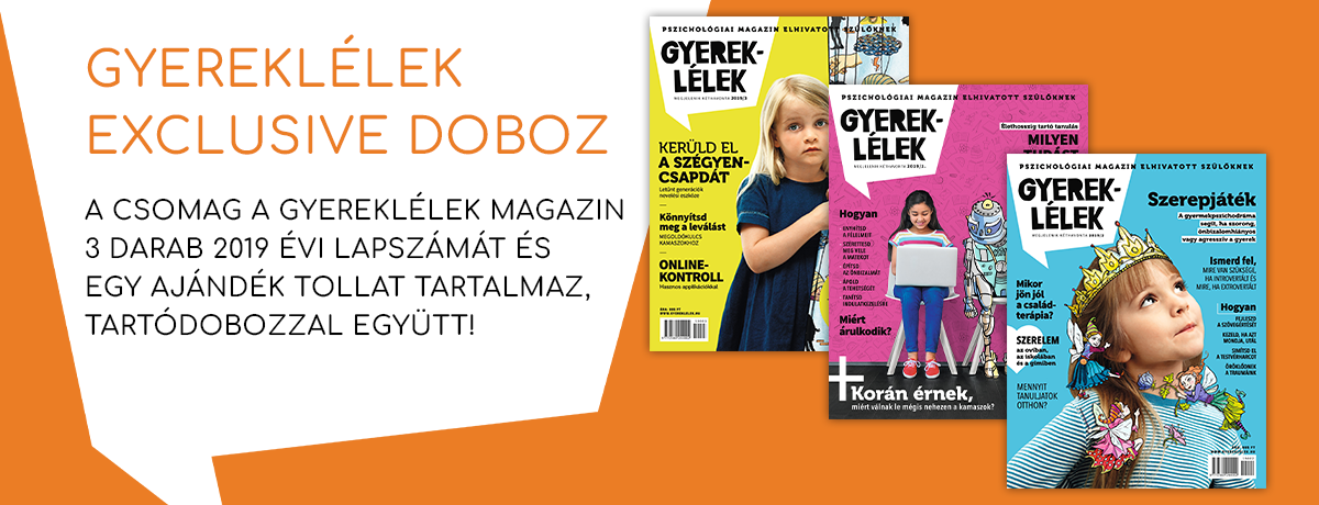 <p>A csomag a Gyereklélek magazin 3 darab 2019 évi lapszámát és egy ajándék tollat tartalmaz, tartódobozzal együtt!</p>
